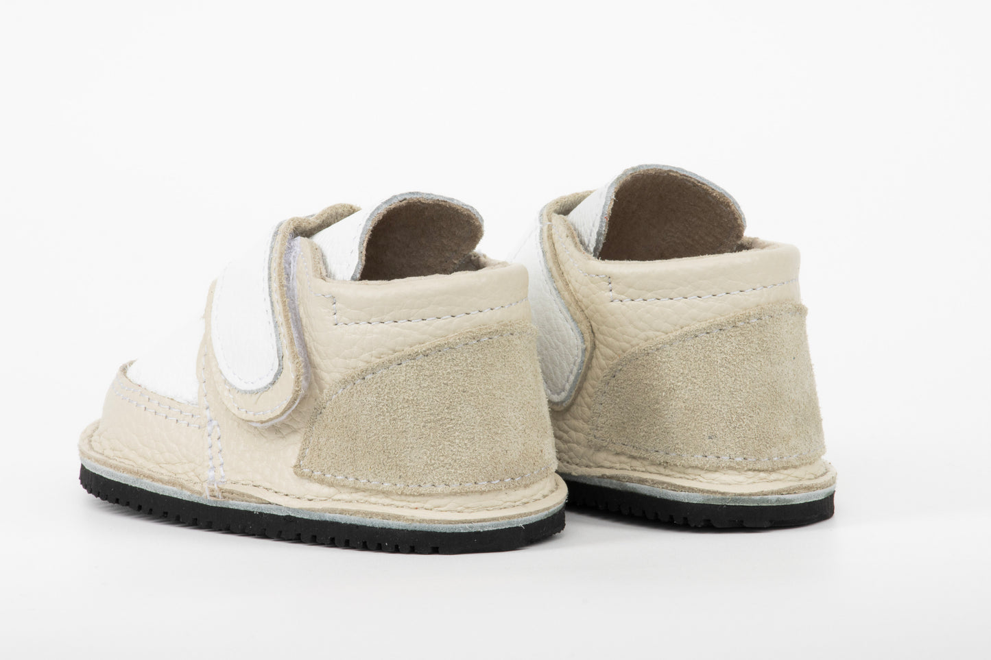 White/Cream Barefoot Kids Boots