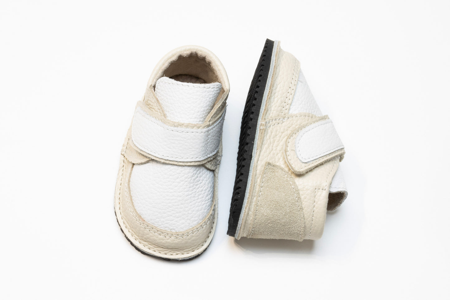 White/Cream Barefoot Kids Boots