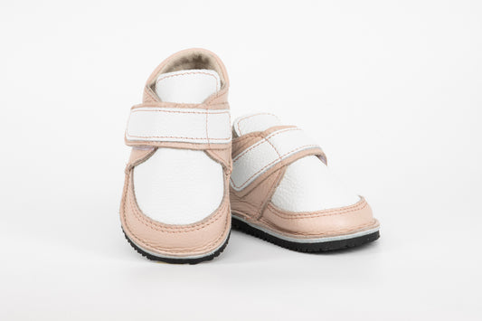 Pink/White Barefoot Kids Boots