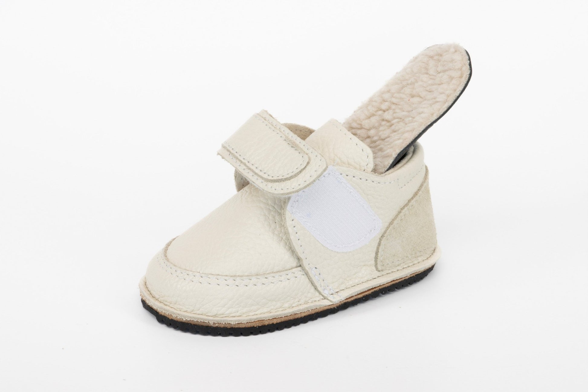 Cream Barefoot Kids Boots