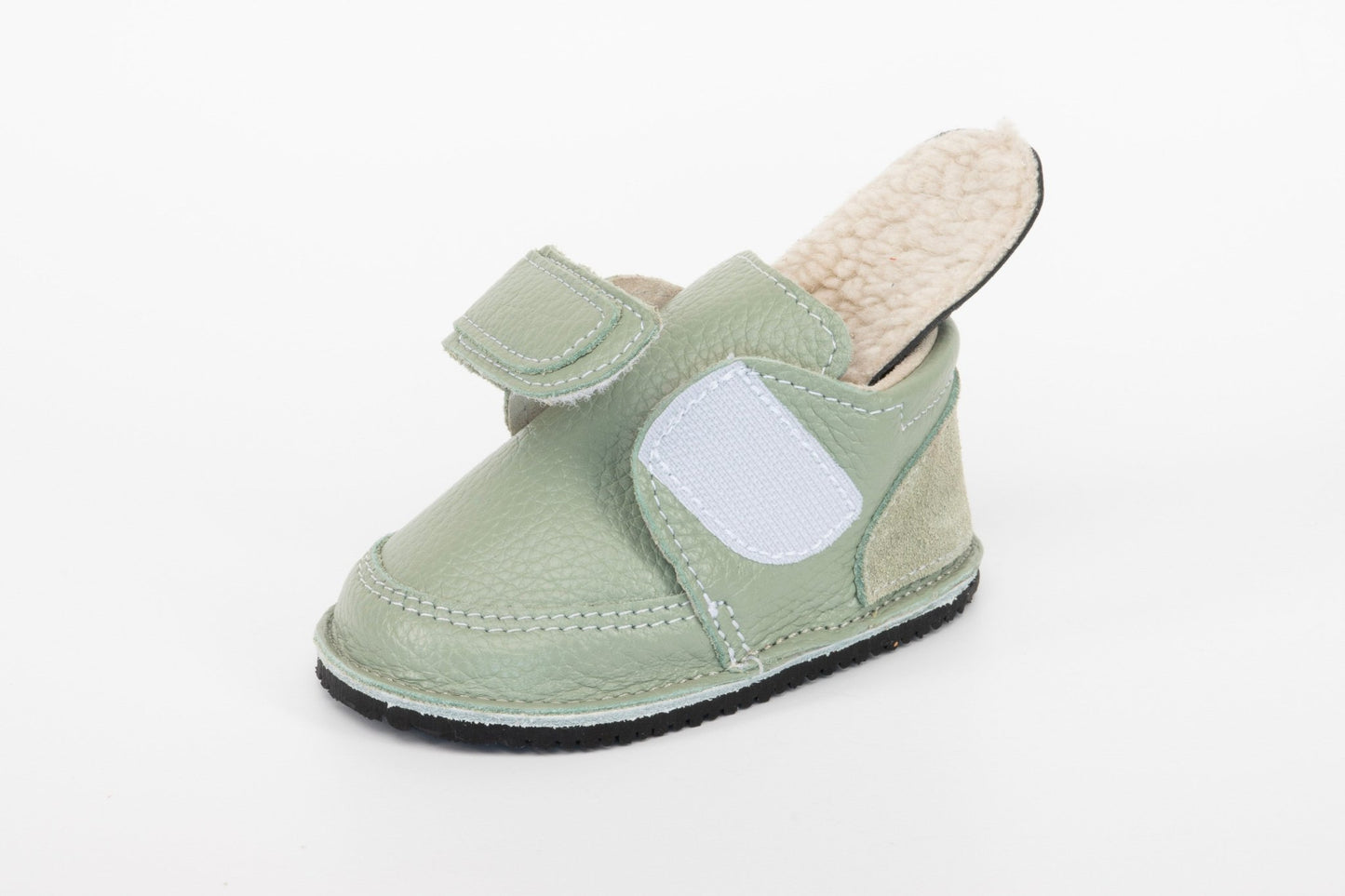 Green Barefoot Kids Boots