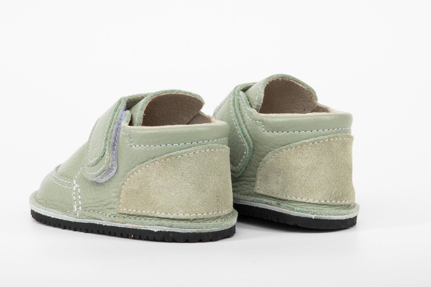 Green Barefoot Kids Boots