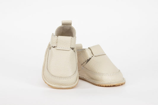 Cream Barefoot Kids Shoes